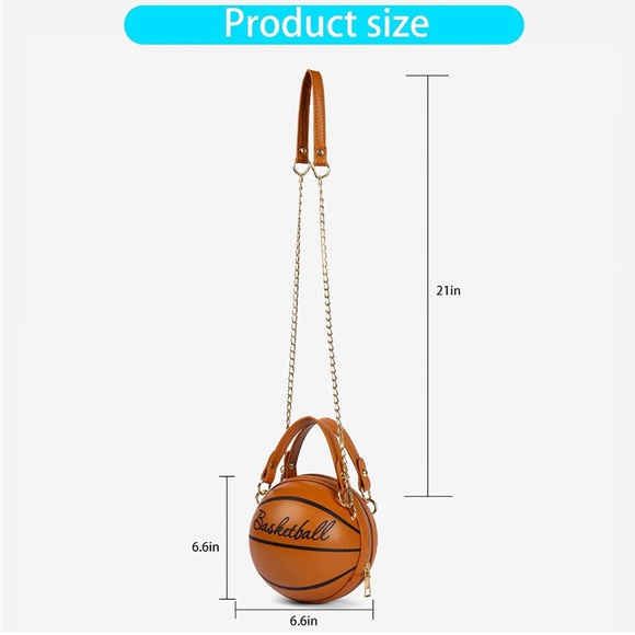 Basketball Purse - Picture 3 of 6